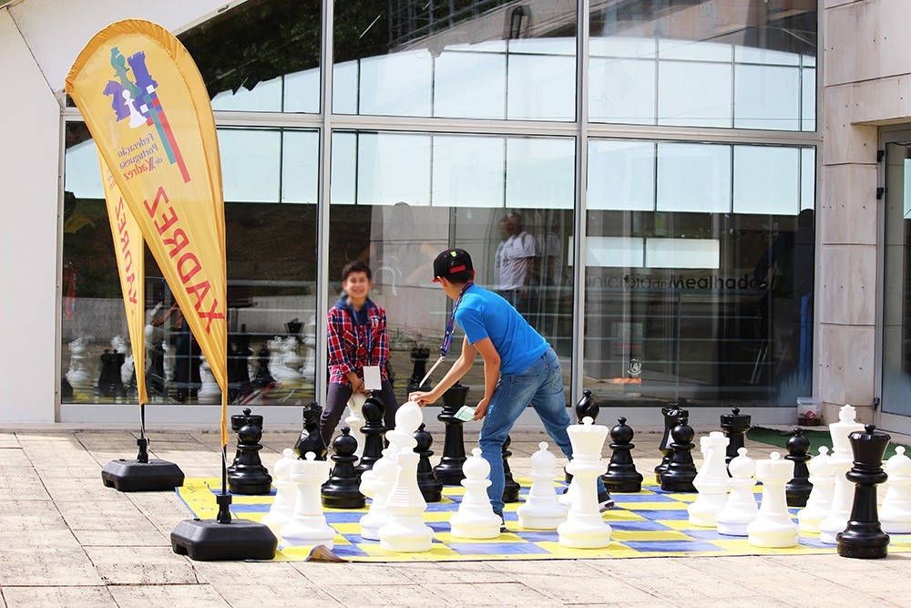 Tabuleiro Gigante de Xadrez - Loja FPX