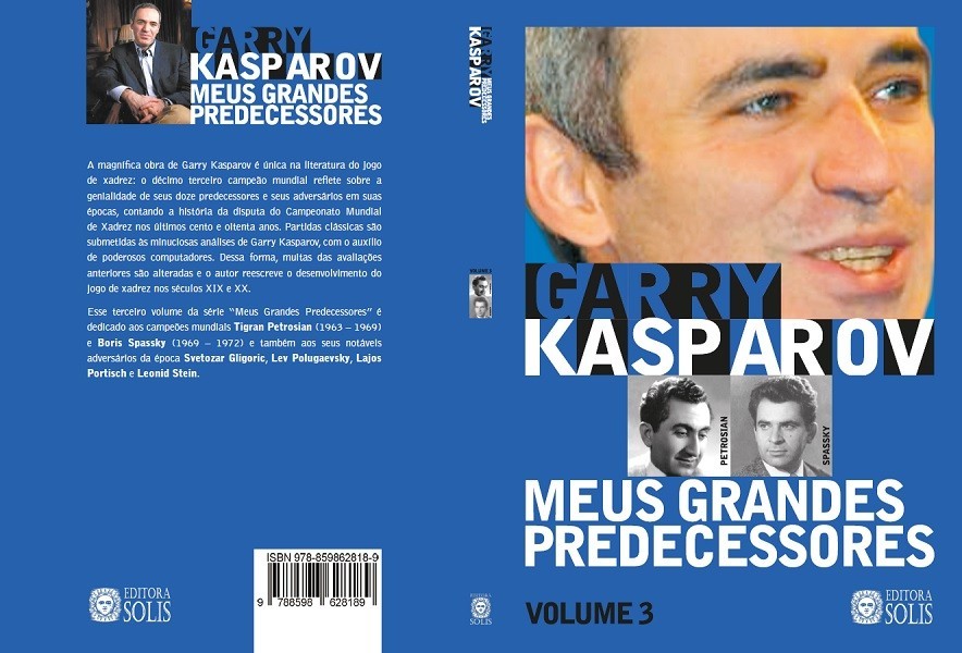 Meus Grandes Predecessores - Volume 5 - Garry Kasparov - Loja FPX