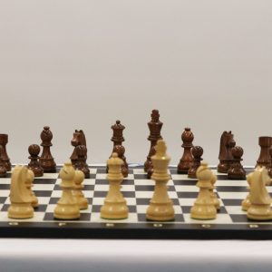 Tabuleiro e Peças de Madeira Staunton 6 - Black