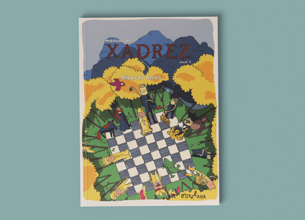 Kit 2 livros Xadrez: Manual de Xadrez 3ª edição Idel
