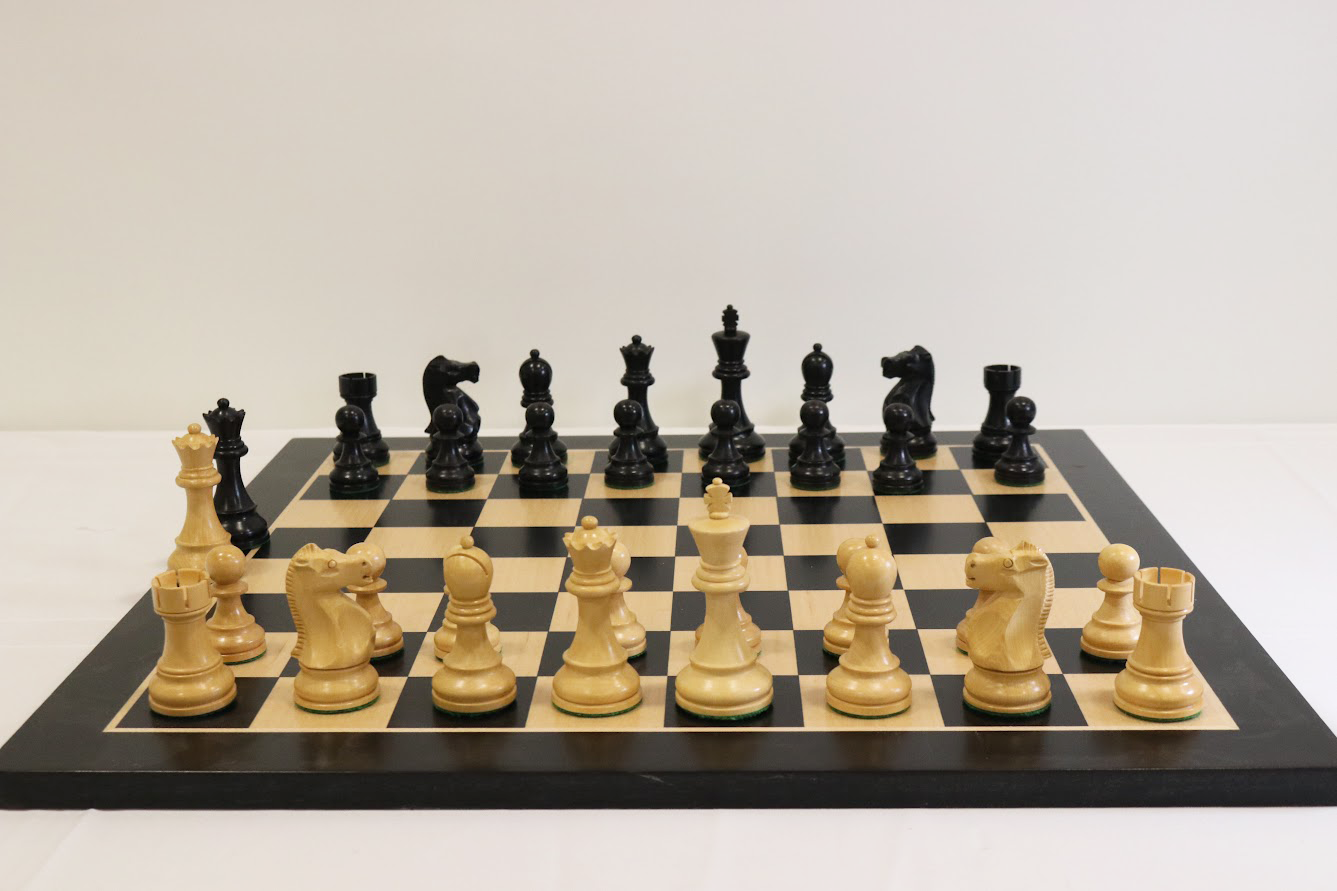 Set Peças Fischer x Spassky - Ebano - Loja FPX