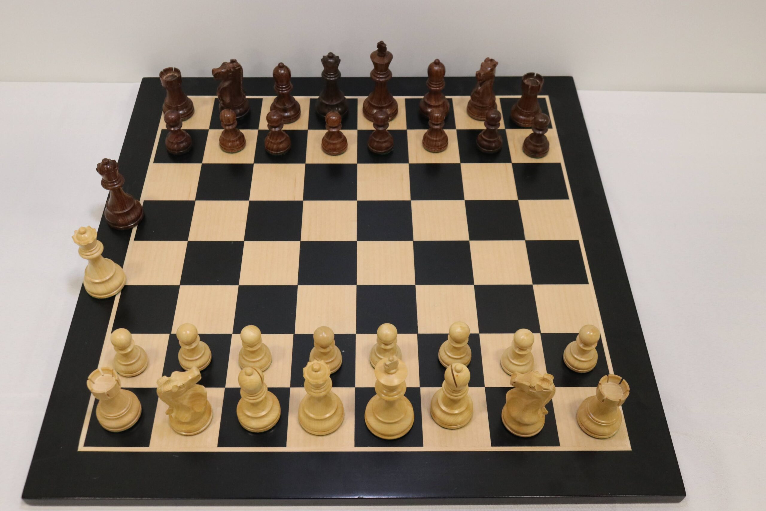 Set Peças Fischer x Spassky - Ebano - Loja FPX